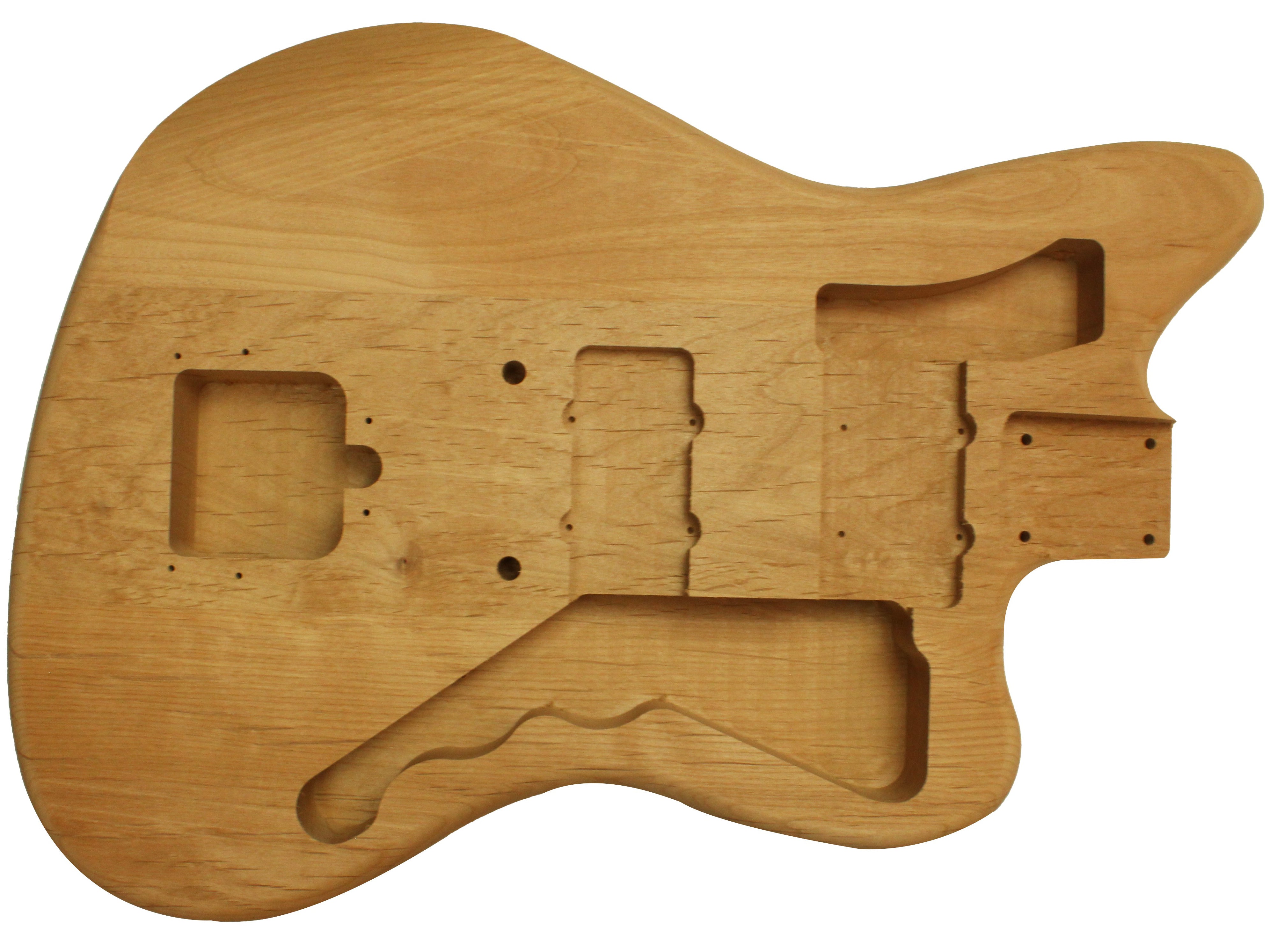 ギター MJT Jazzmaster Body - Alder Unsanded raw alder Jazzmaster body – Alegree