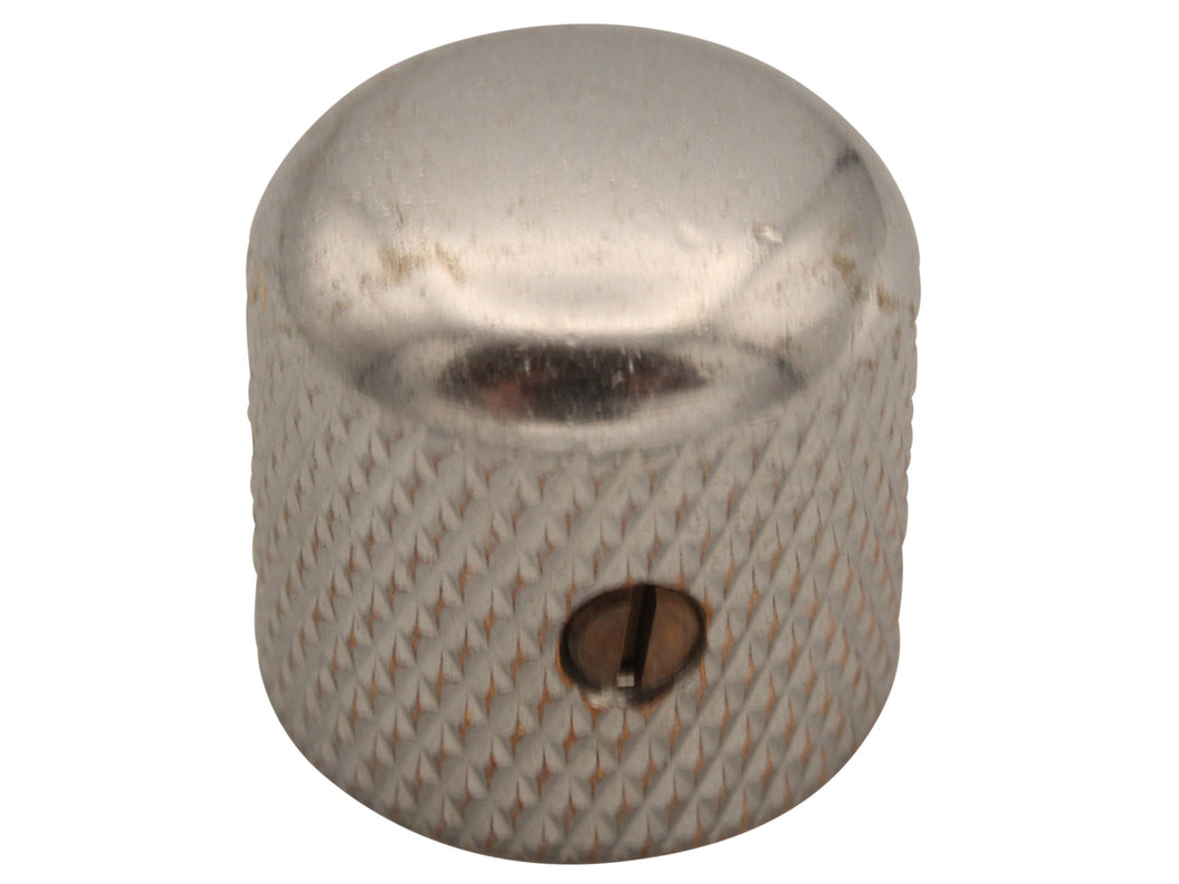 Gotoh relic chrome solid shaft dome knob