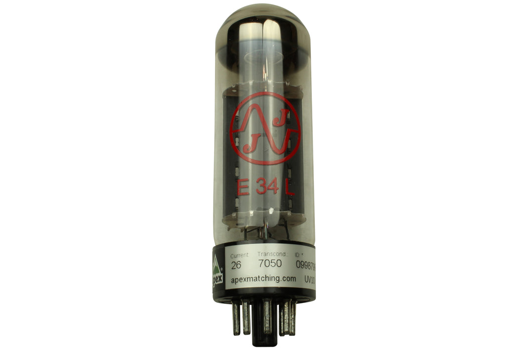 JJ E34L power amp valves (tubes)