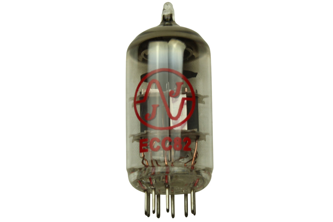 JJ ECC82 (12AU7) preamp valve (tube)