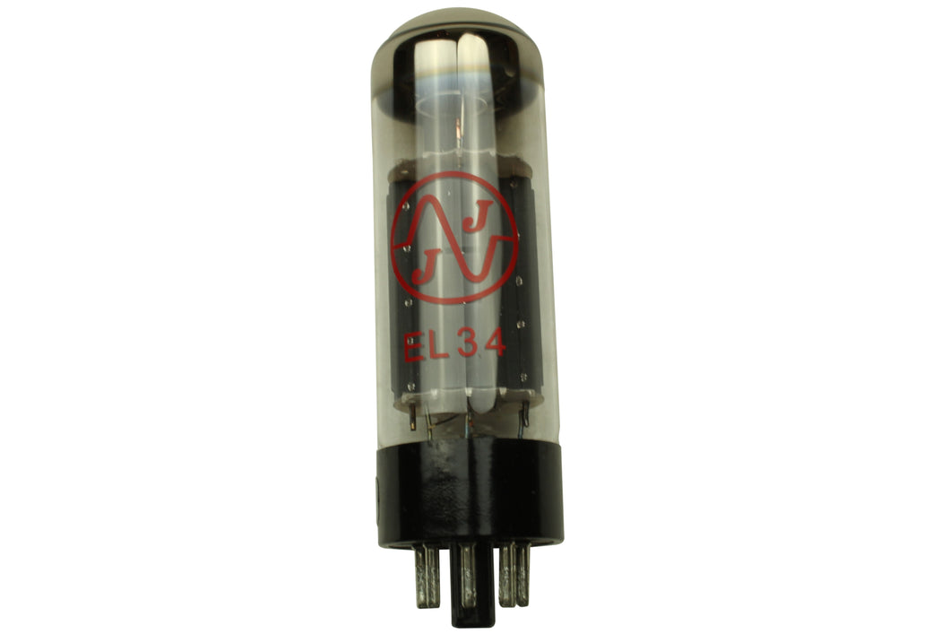 JJ EL34 power amp valves (tubes)