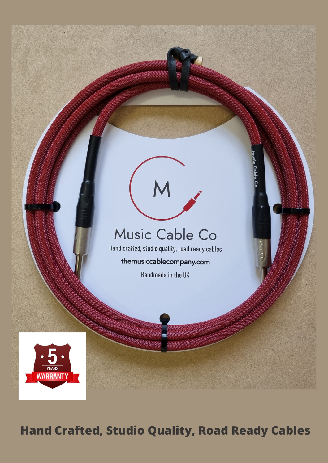 CoreB Inst Cable str-str 6m Red