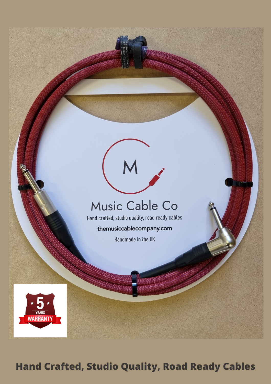 CoreM Inst Cable str-r/a 3m Red