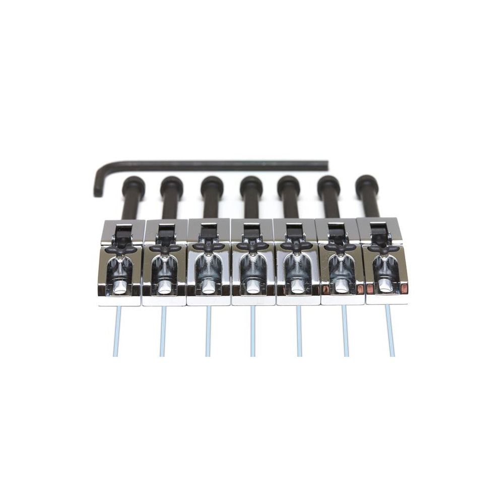 GraphTech PN-0080-C7 Ghost Floyd Rose Style Saddles Chrome