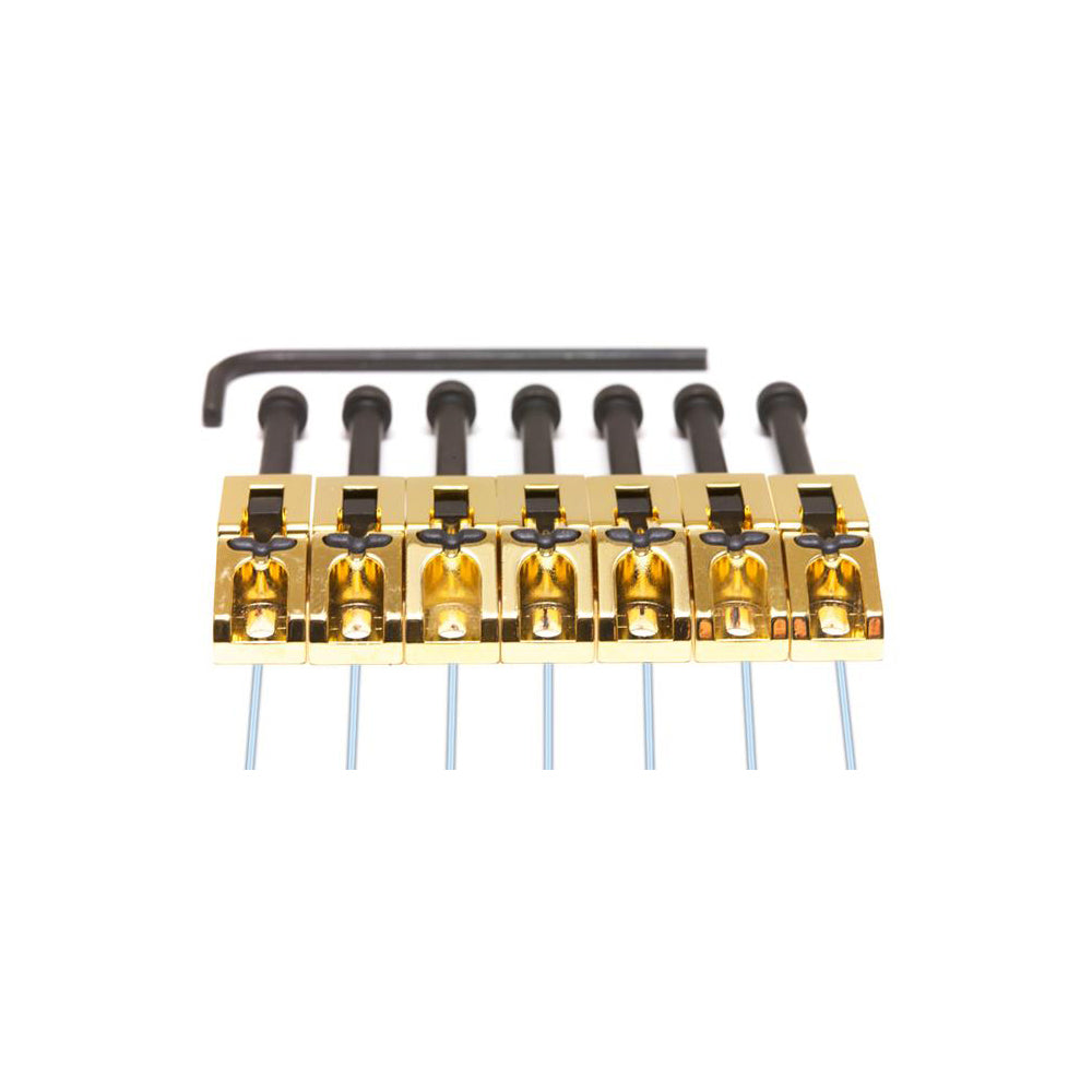 GraphTech PN-0080-G7 Ghost Floyd Rose Style Saddles Gold