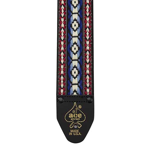 D'Andrea 2 Inch ACE Vintage Reissue Strap - Bohemian Blue