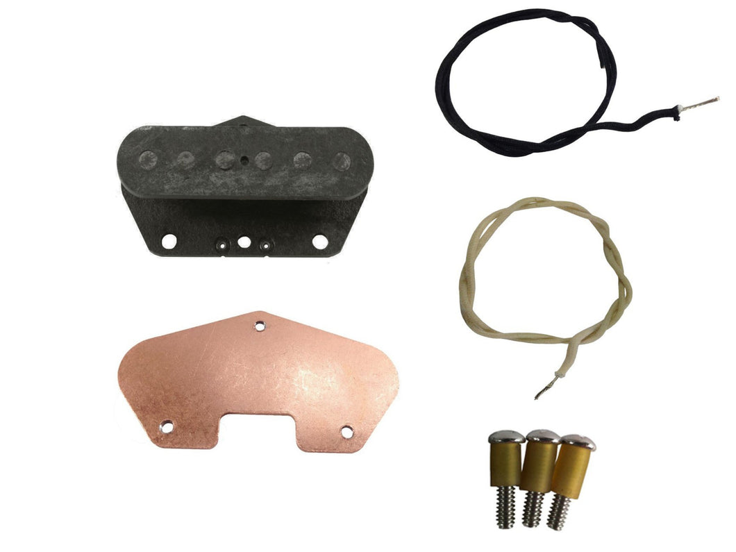 Telecaster bridge pickup build kit (constructed frame) - aged version