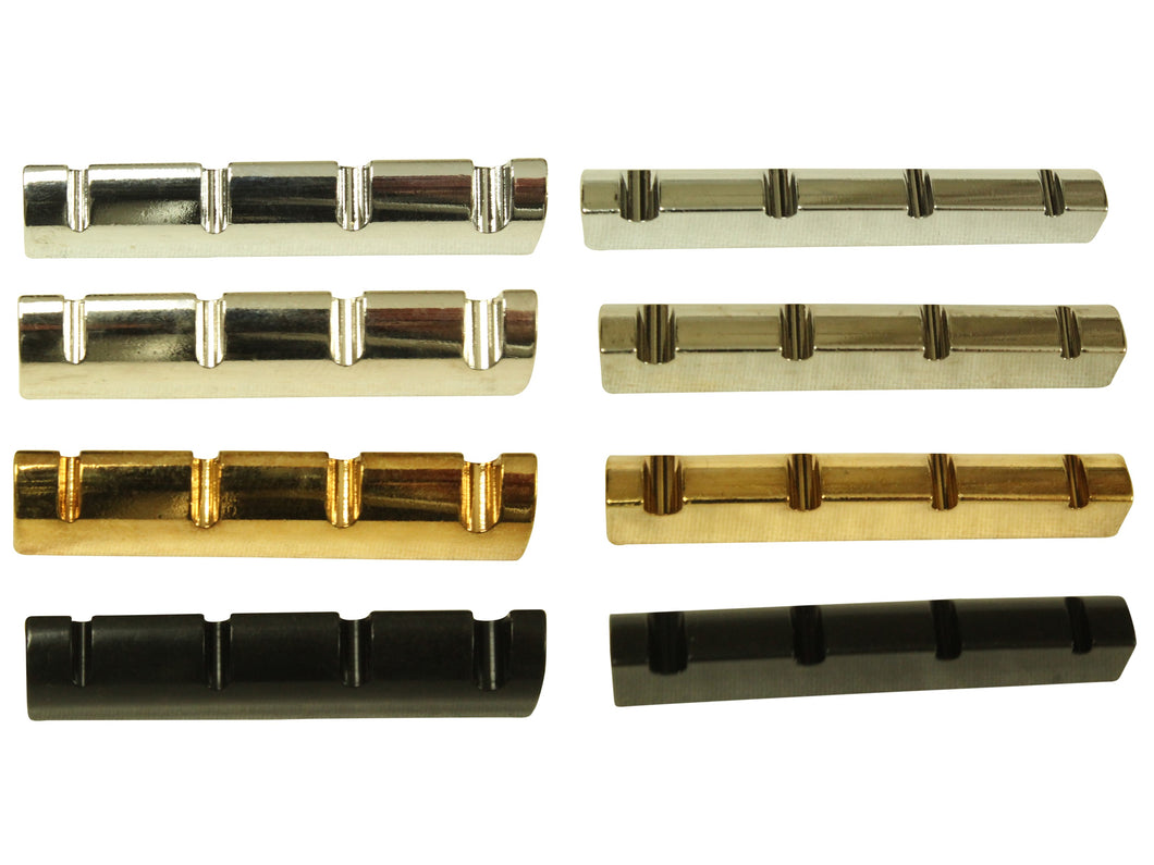 Plated brass bass nut (chrome, nickel, gold or black)