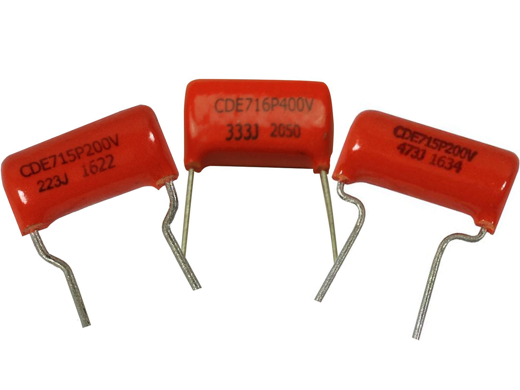 Orange drop capacitor (0.022, 0.033, 0.047, 0.1uf)