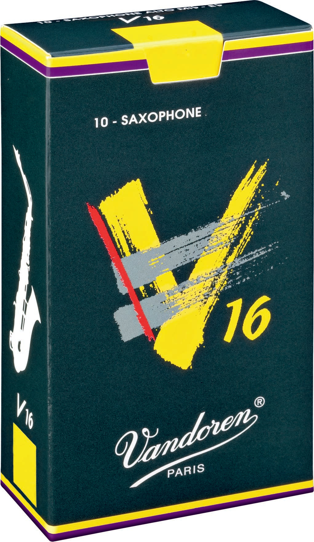 Vandoren V16 Alto Sax, Box of 10 - Strength 2