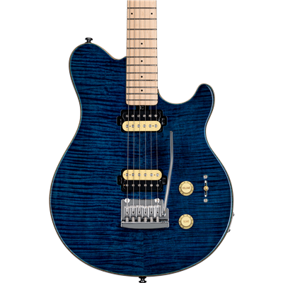 Sub Axis Flame Maple Top Neptune Blue