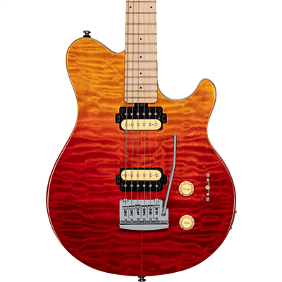 Sub Axis Quilted Maple Spectrum Red