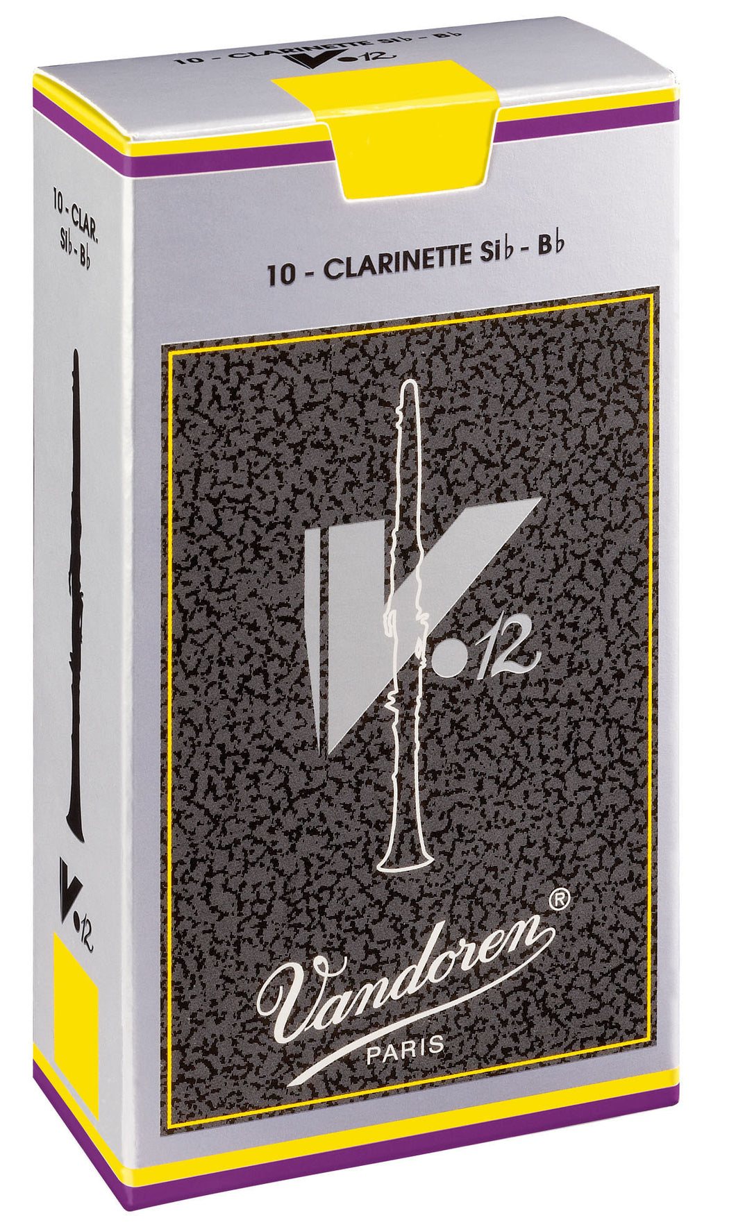 Vandoren V12 Bb Clarinet, Box of 10 - Strength 3.5+