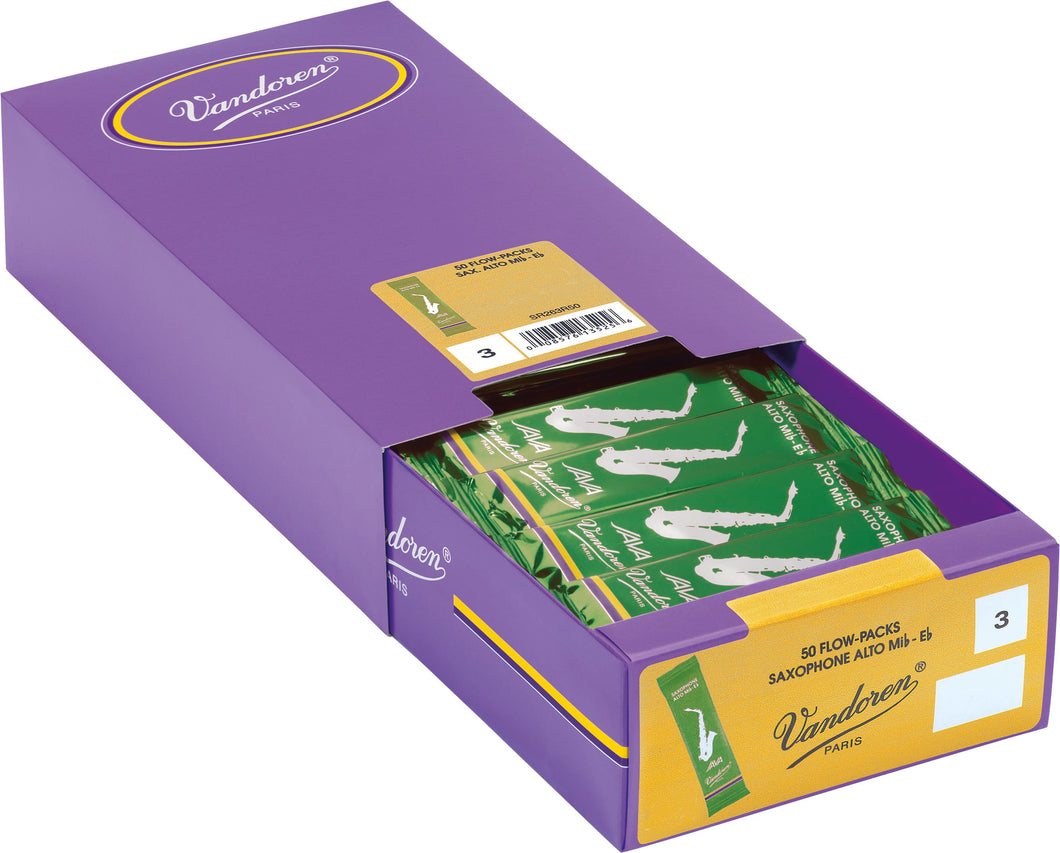Vandoren Java Alto Sax, Box of 50 - Strength 2