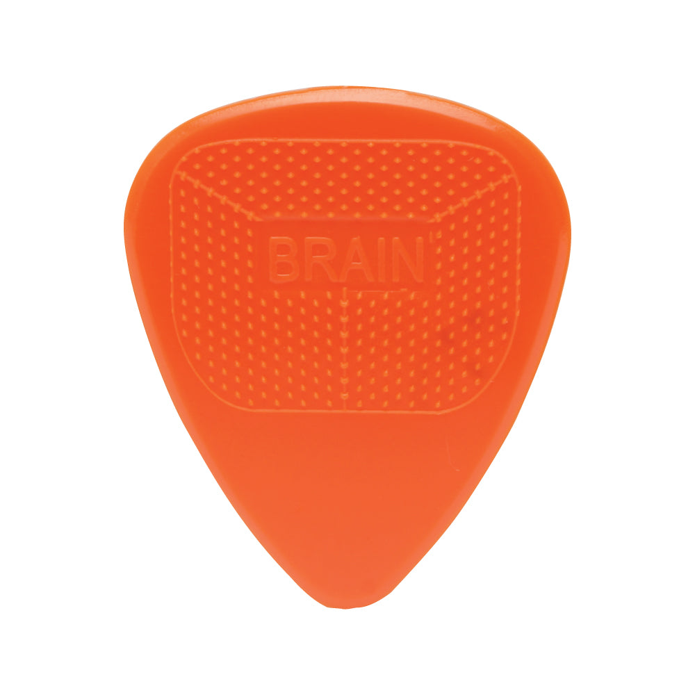 D'Andrea Snarling Dog Brain Picks - Orange 1.14mm (Pack of 12 with Header Card)