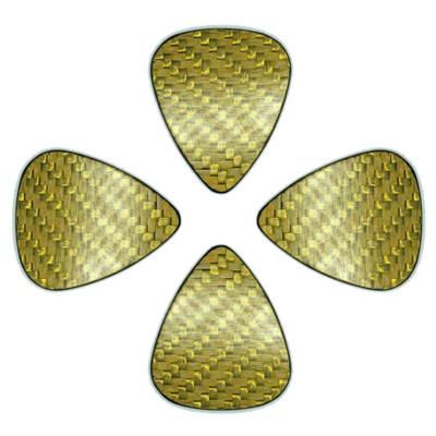 Carbon Tones Gold 0.8Mm Pack Of Four B60