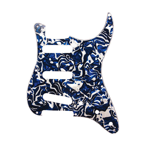 D'Andrea Strat Pickguard - Blue Swirl Pearl (S/S/S)