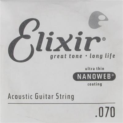 Elixir E15170 80/20 Nano .070 Single String