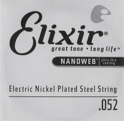 Elixir E15252 Electric .052 Single String