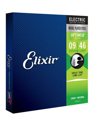 Elixir E19027 Optiweb Electric Custom Light 9-46 Set