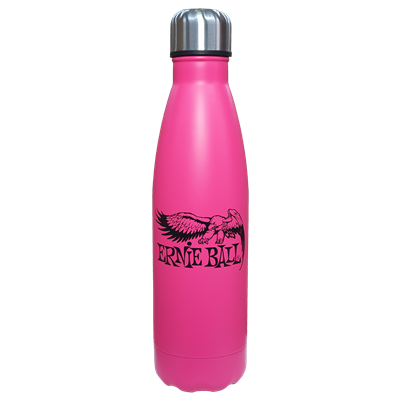Ernie Ball Water Bottle Super Slinky Pink