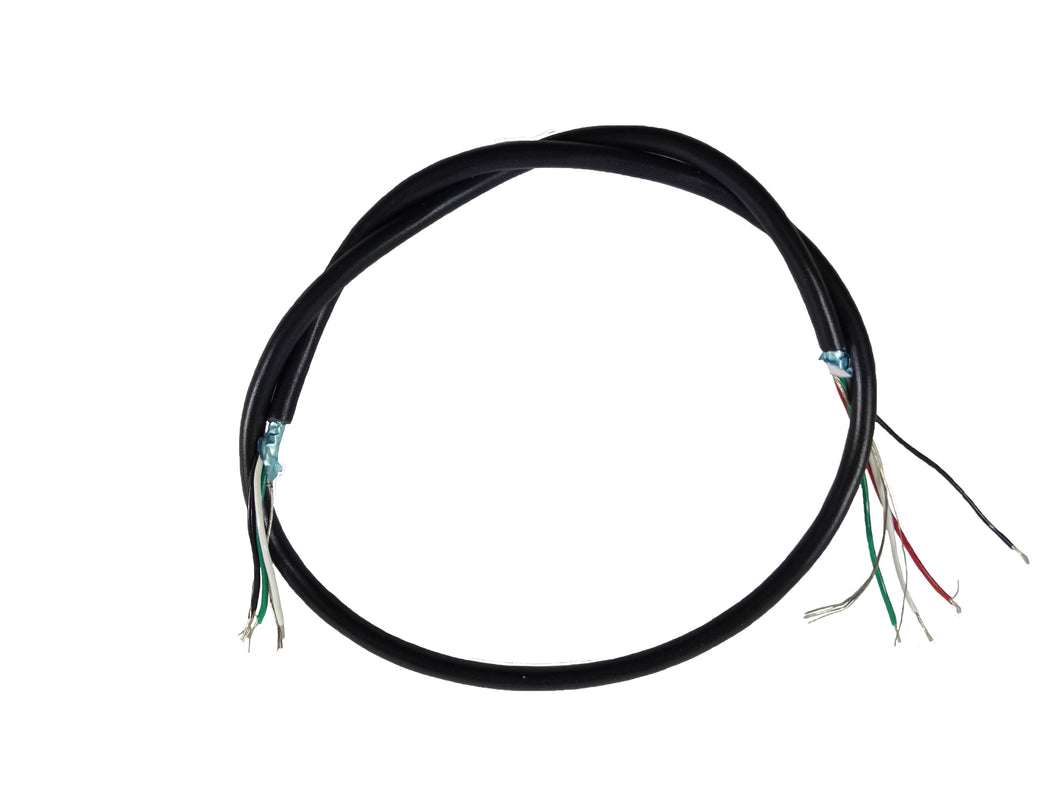 Foil shielded 4 conductor wire