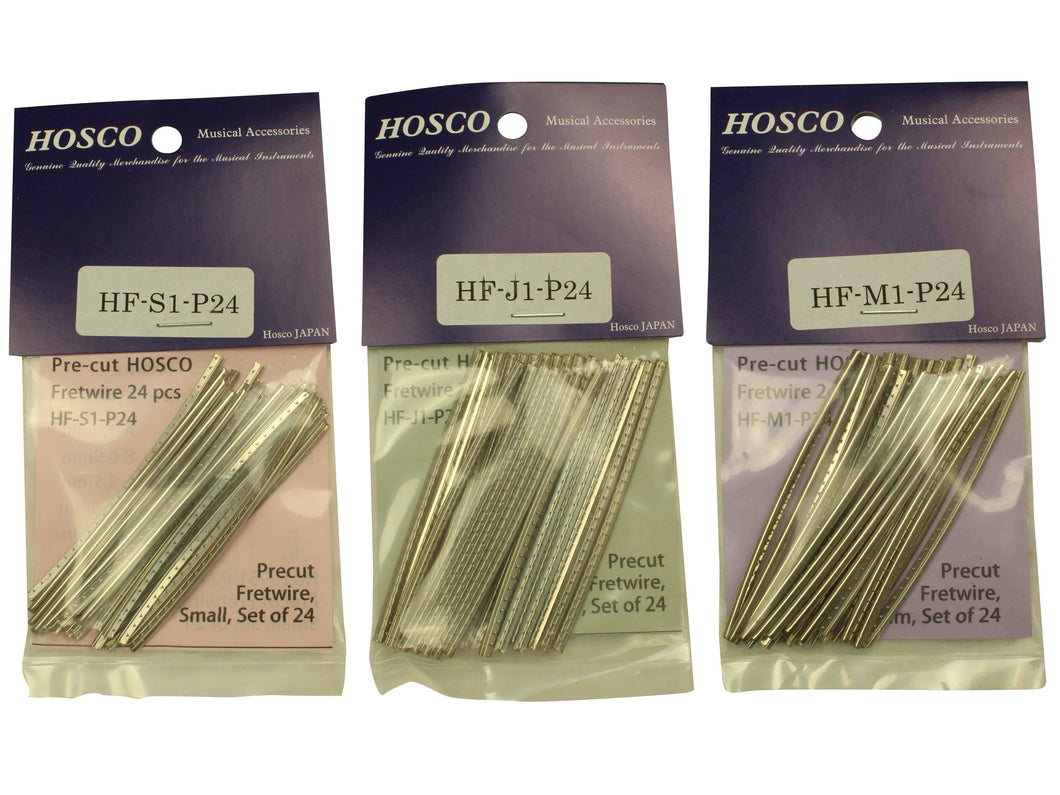Hosco nickel silver fret wire sets of 24 x 70mm lengths