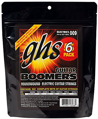 Ghs Boomers X-Light 9-42 (6 Sets Pack)