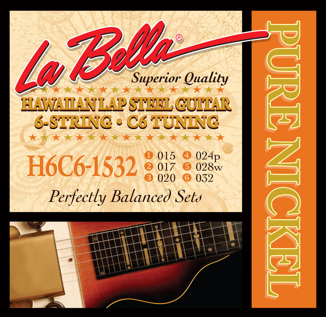 La Bella HAWAIIAN LAP STEEL 15-32
