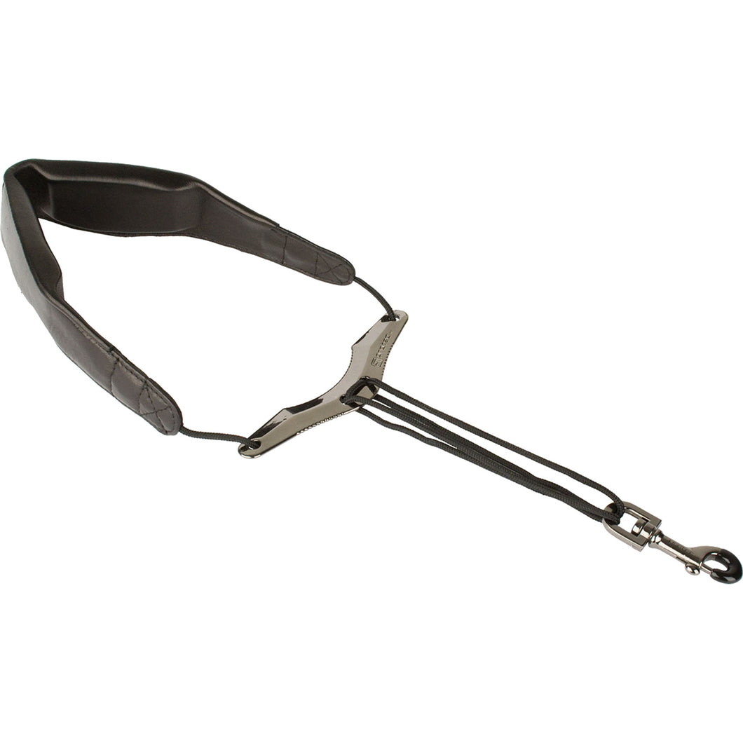 Protec Leather Less-Stressï¿½ Neck Strap with Deluxe Metal Trigger Snap & Comfort Bar - 20