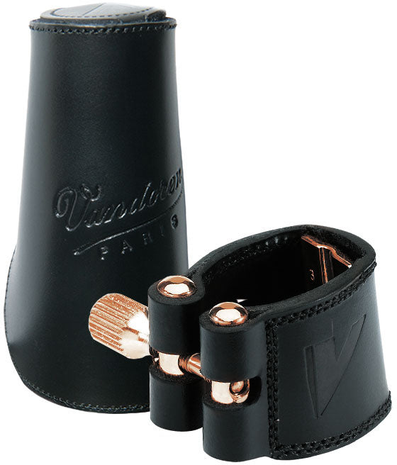 Vandoren LC28L Tenor Sax Leather Ligature & Cap