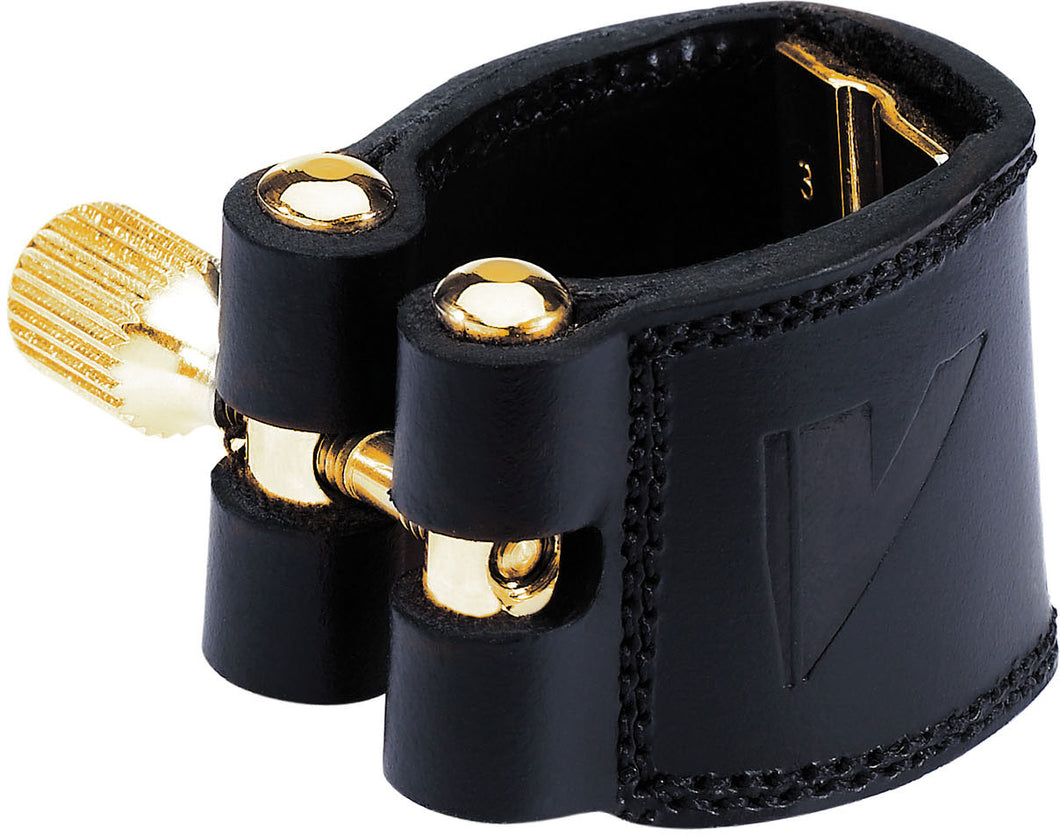 Vandoren LC27P Alto Sax Leather Ligature with Plastic Cap