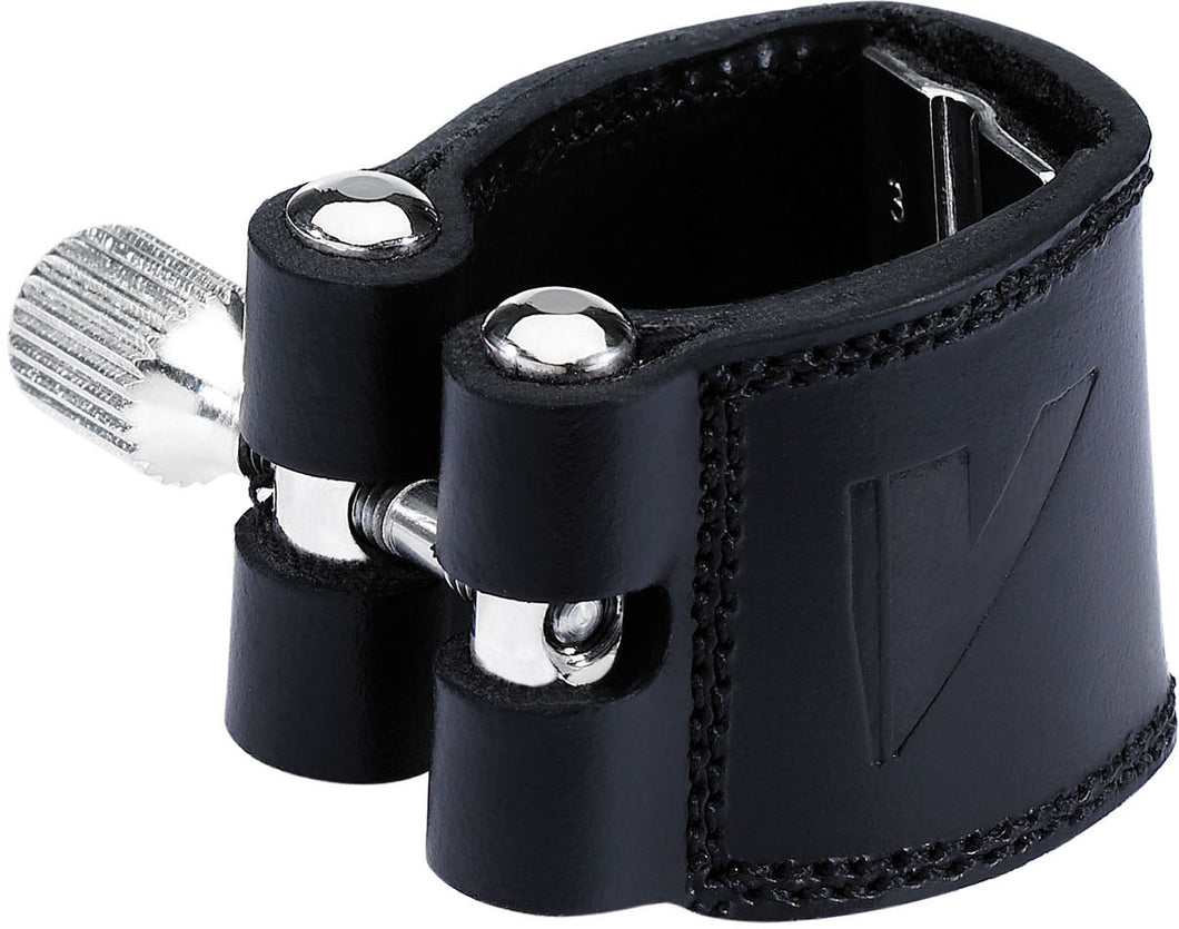 Vandoren LC21P Bb Clarinet Leather Ligature with Plastic Cap