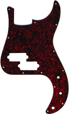 P-Bass 3 Ply Pickguard Tortoiseshell