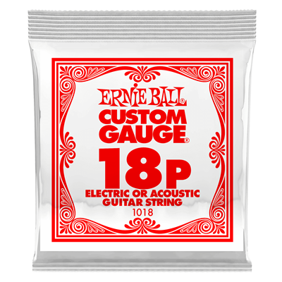 Ernie Ball .018 Plain Ballend