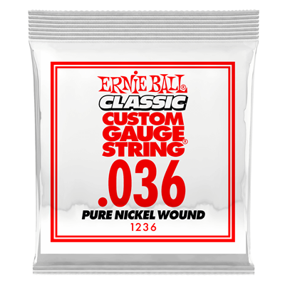 Ernie Ball .036 Pure Nickel Round Wound
