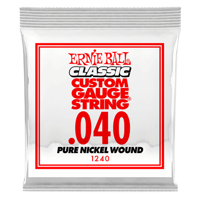 Ernie Ball .040 Pure Nickel Round Wound