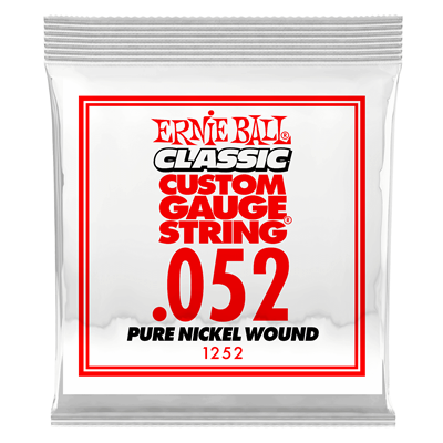 Ernie Ball .052 Pure Nickel Round Wound