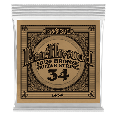 Ernie Ball Earthwood 1434 80/20 Bronze Wound 034