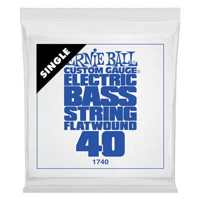 Ernie Ball .040 Stainless Steel Flatwound Bass