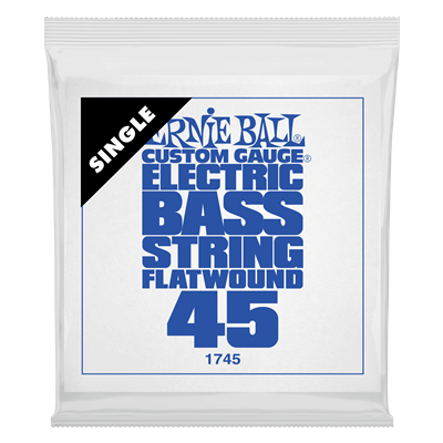 Ernie Ball .045 Stainless Steel Flatwound Bass