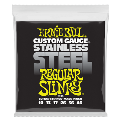 Ernie Ball Stainless Steel Regular Slinky Set 10-46