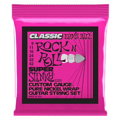 Ernie Ball Classic Pure Nickel Slinky Set 9-42