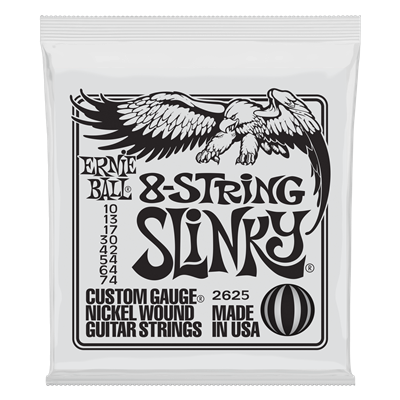 Ernie Ball 8-String Slinky Set 10-74