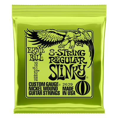 Ernie Ball 8 String Regular Slinky Set 10-74