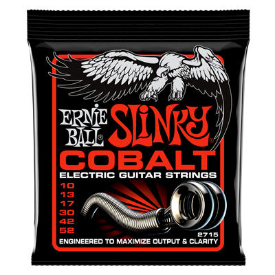 Ernie Ball Cobalt Slinky Skinny Top Set 10-52
