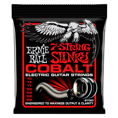 Ernie Ball Cobalt 7 String Set 10-62