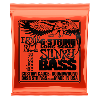 Ernie Ball 6-String Slinky Bass Set 32-130