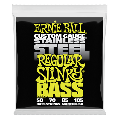 Ernie Ball Stainless Steel Regular Wound Regular 50 - 105
