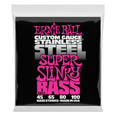 Ernie Ball Stainless Steel Regular Wound Super 45 - 100